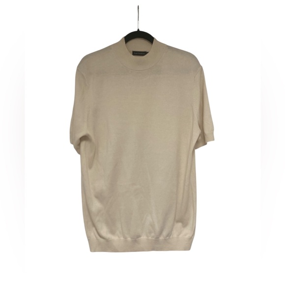 Paul Fredrick Other - Paul Fredrick Men's Beige Crewneck Sweater GUC L